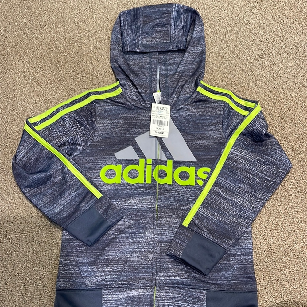 Adidas zip up hoodie